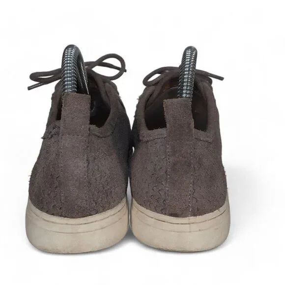 Lucky Brand‎ Lawove Suede Casual Sneakers Grey Women's 7 - Picture 5 of 11